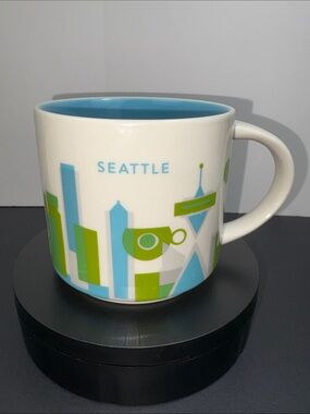 Starbucks Seattle Mug 2015 You Are Here YAH Collection